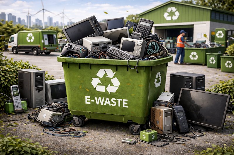 Hur ska man återvinna elektroniskt avfall